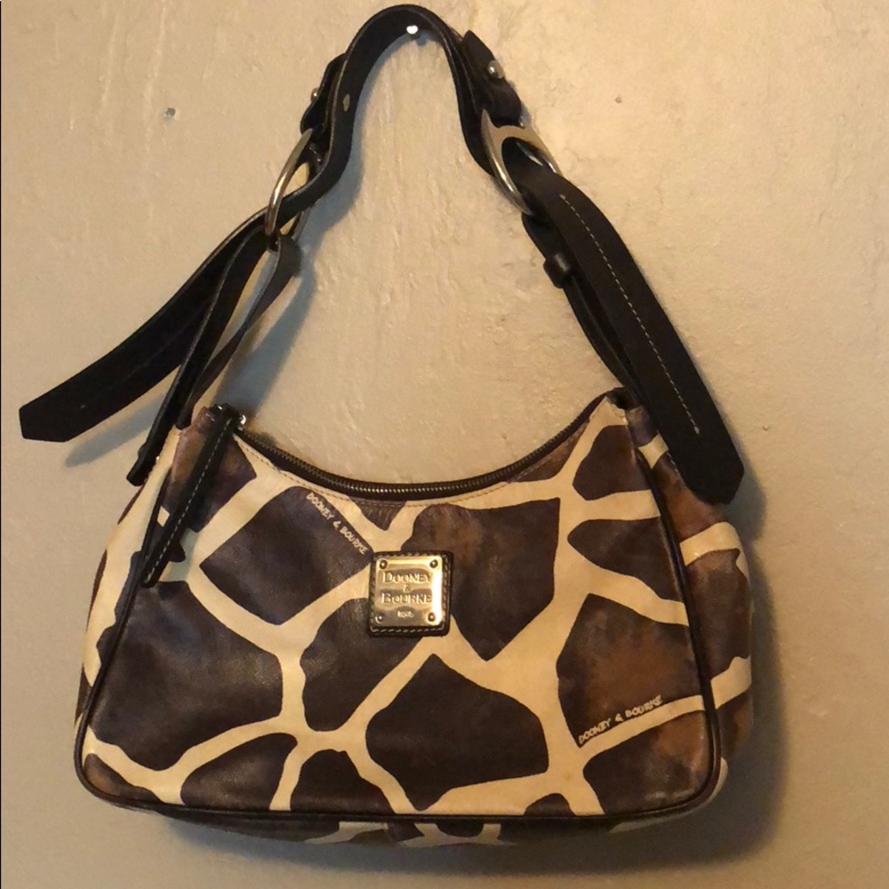 Dooney & Bourke giraffe print purse